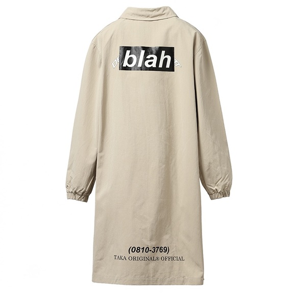 Taka Original Blah Trench Coat - Picture 2 of 3